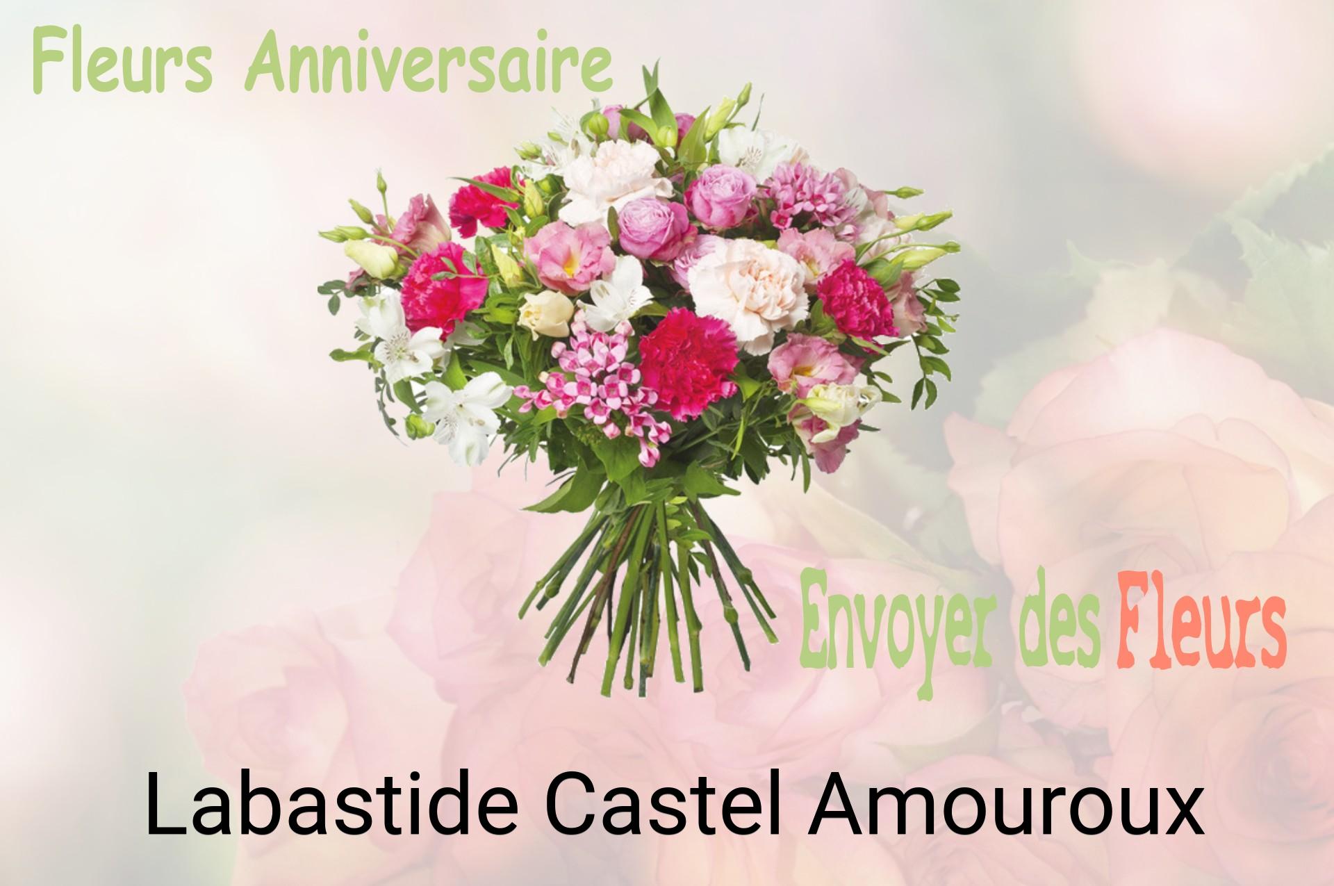 Bouquet de fleurs d’anniversaire livré à Labastide-Castel-Amouroux